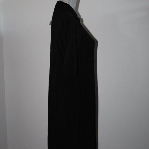 NWT Vince Short Sleeve Half Button Shirt Dress $265 - Picture 7 of 8